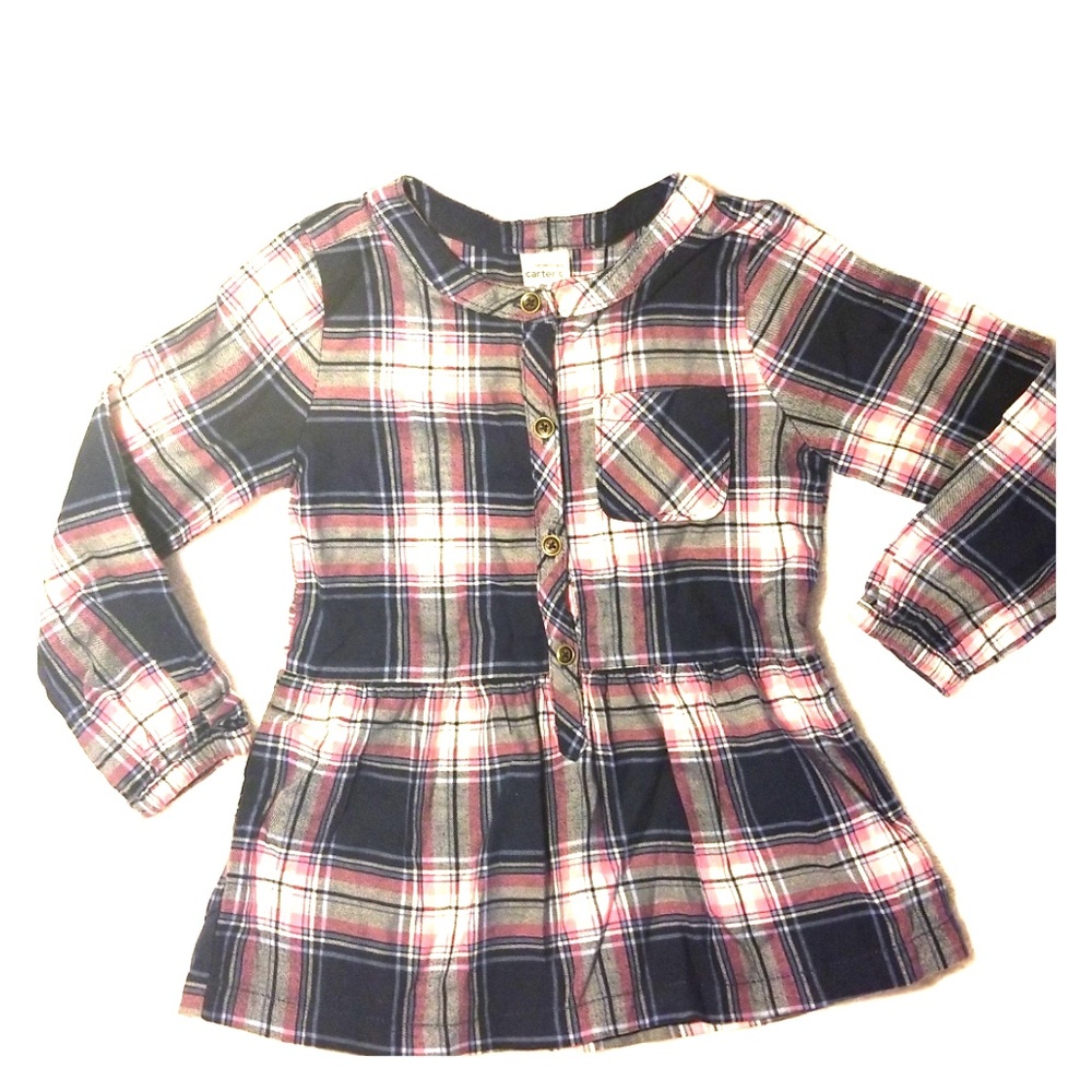 Long sleeve plaid shirt